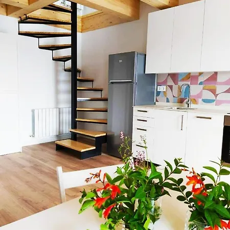 펜션 Viviendas Complejo Vacacional Playas De Muros Muros de Nalón